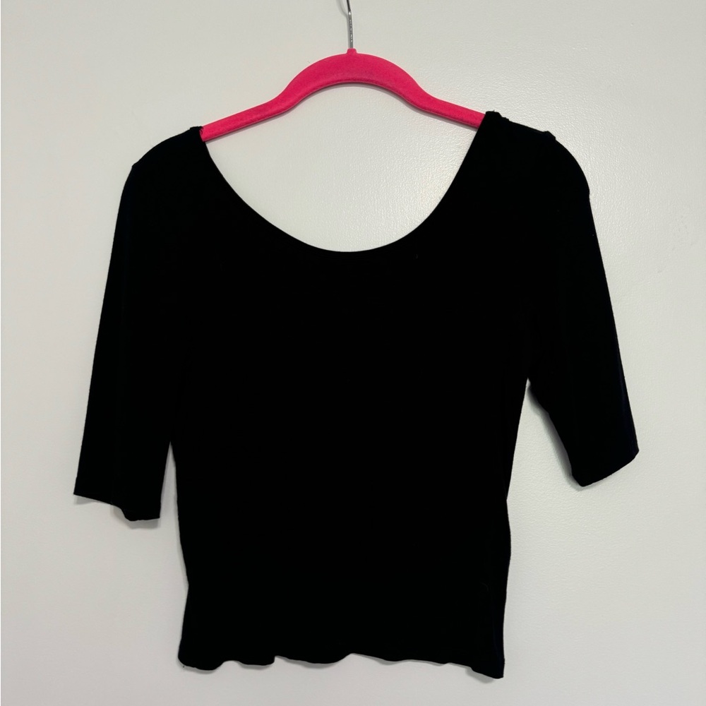 Elegant Black Women's Top